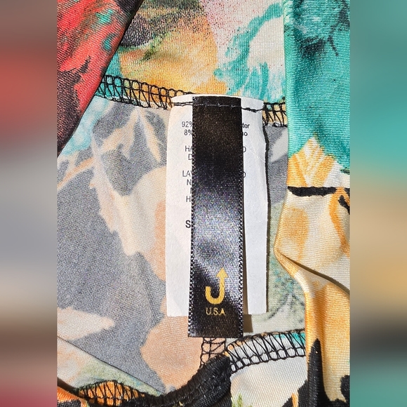 Floral Multicolor Maxi Skirt/Pants - Picture 7 of 9